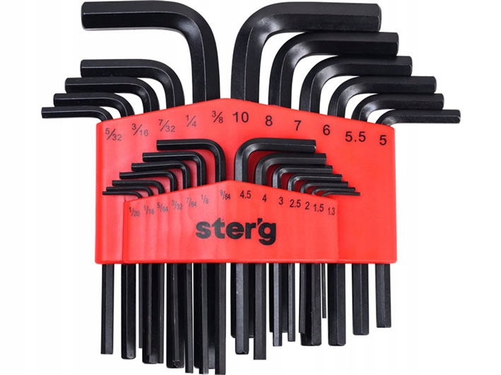 KLUCZE IMBUSOWE METRYCZNE IMBUSY ZESTAW 25 szt