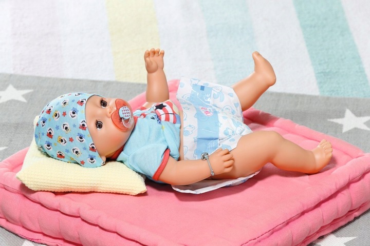BABY BORN LALKA CHŁOPIEC INTERAKTYWNA MAGIC BOY 10 FUNKCJI 43cm 834992