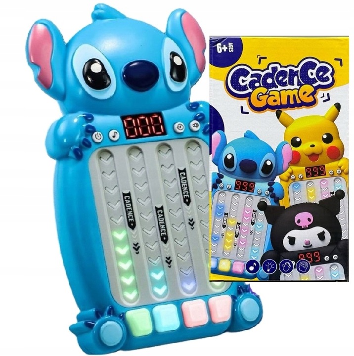 GRA ZRĘCZNOŚCIOWA GRA MUZYCZNA GRA INTERAKTYWNA RELAKS RYTMIKA LILO STITCH