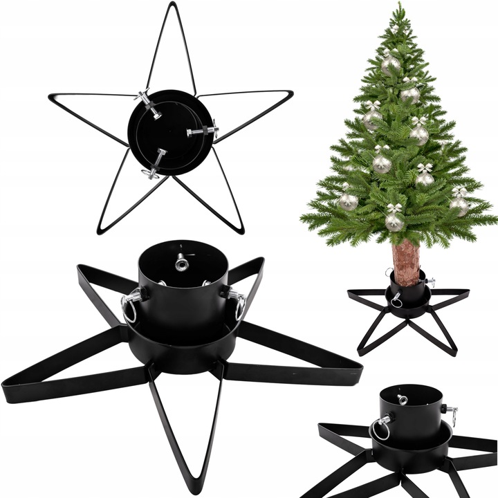 stojak CHOINKOWY metalowy pod na choinkę podstawka drzewko pojemnik