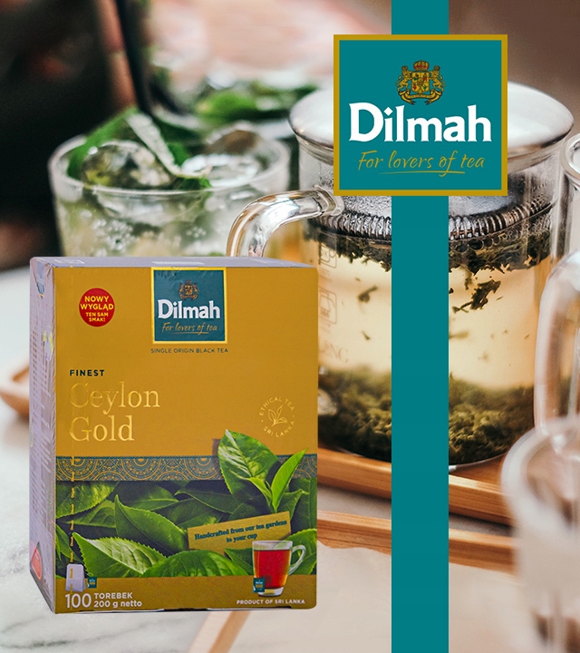 Herbata DILMAH CEYLON GOLD 100 torebek