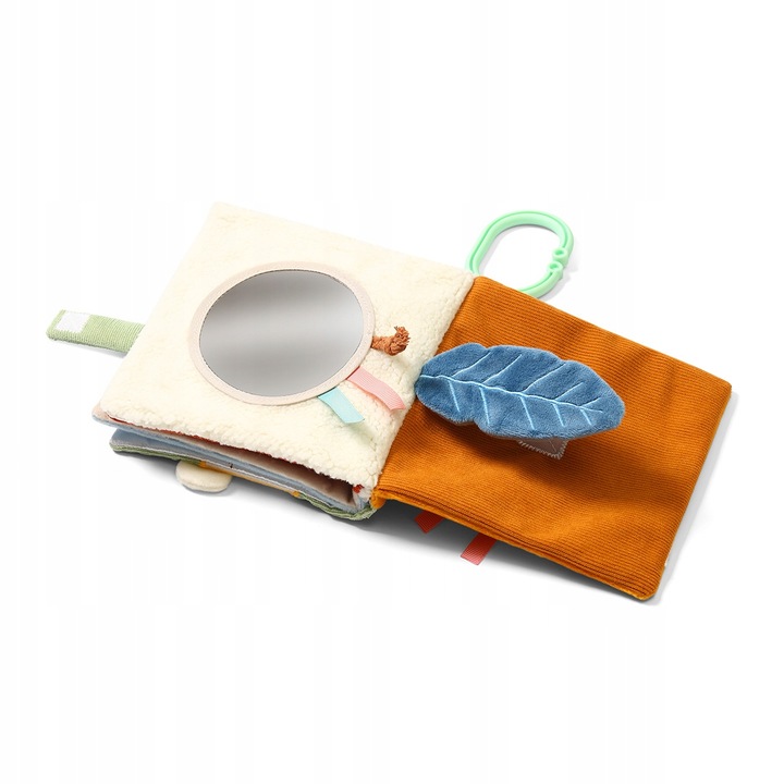 KSIĄŻECZKA SENSORYCZNA EDUKACYJNA MIĘKKA ZAWIESZKA 0+ 1531 BABYONO