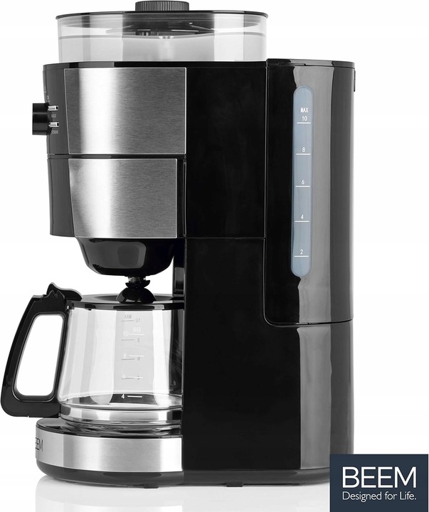 EKSPRES PRZELEWOWY Z MŁYNKIEM ŻARNOWYM I DZBANKIEM 1,25L + GRATIS