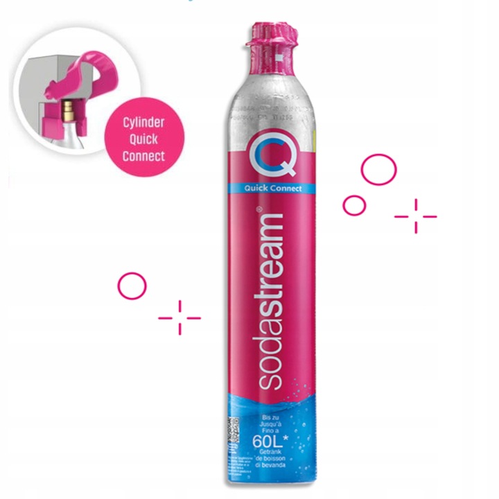 Nabój Cylinder Quick CO2 do saturatora SODASTREAM