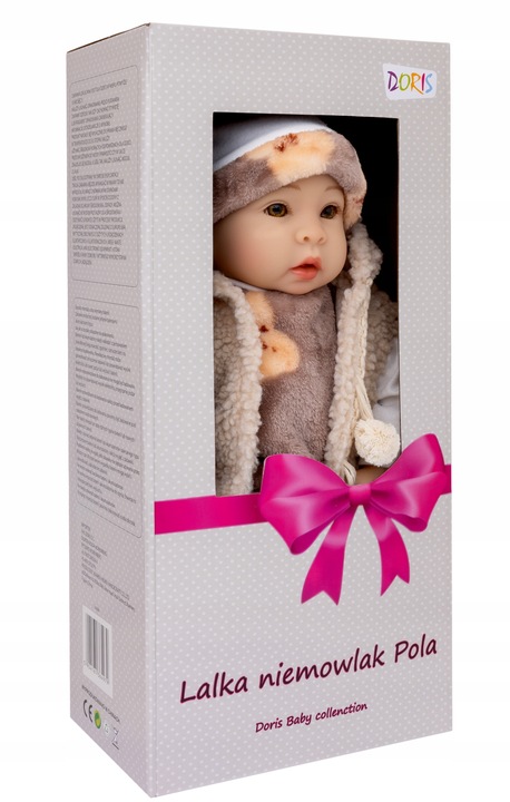 Lalka Bobas JAK ŻYWA INTERAKTYWNA REALISTYCZNA mówi i śpiewa ZESTAW XXL