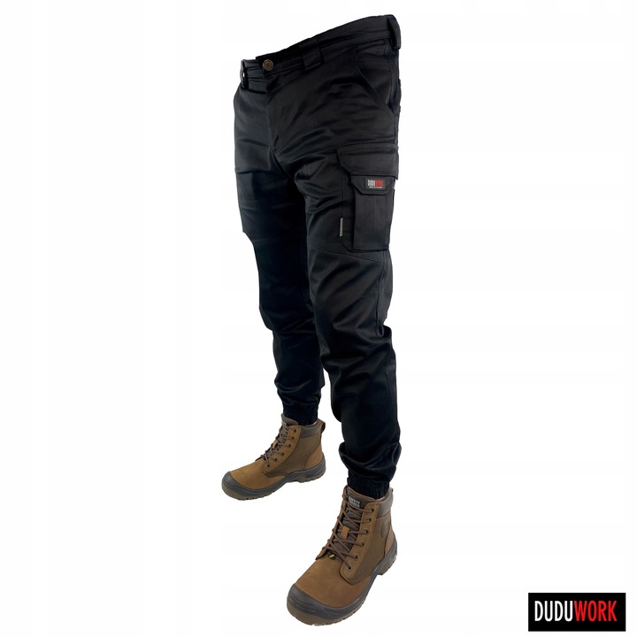 Joggery ROBOCZE BHP DuduWork Czarne Elastyczne 44