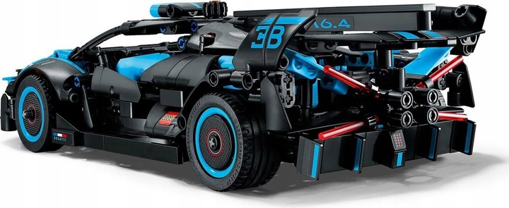 KLOCKI LEGO TECHNIC 42162 BUGATTI BOLIDE AGILE BLUE NOWE DLA DZIECI + TORBA