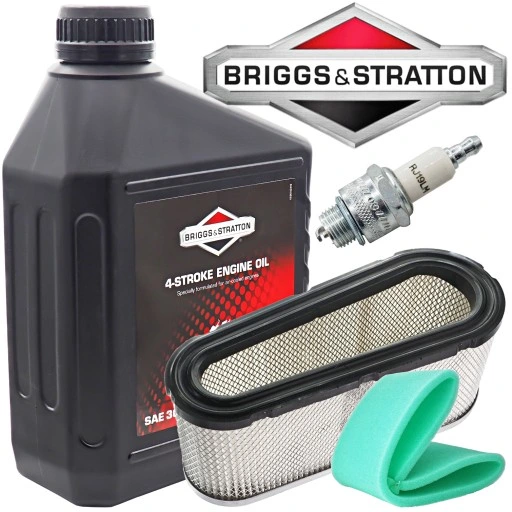 OLEJ DO KOSIARKI FILTR POWIETRZA BRIGGS ŚWIECA CLASIC QUATRO QUANTUM 28 31