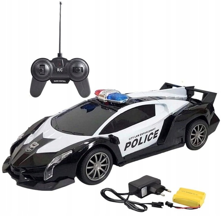 AUTO SAMOCHÓD POLICYJNY ZDALNIE STEROWANY POLICJA