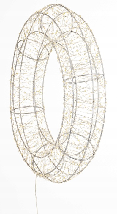 Ozdoba świąteczna wieniec led 180844 Art Pol