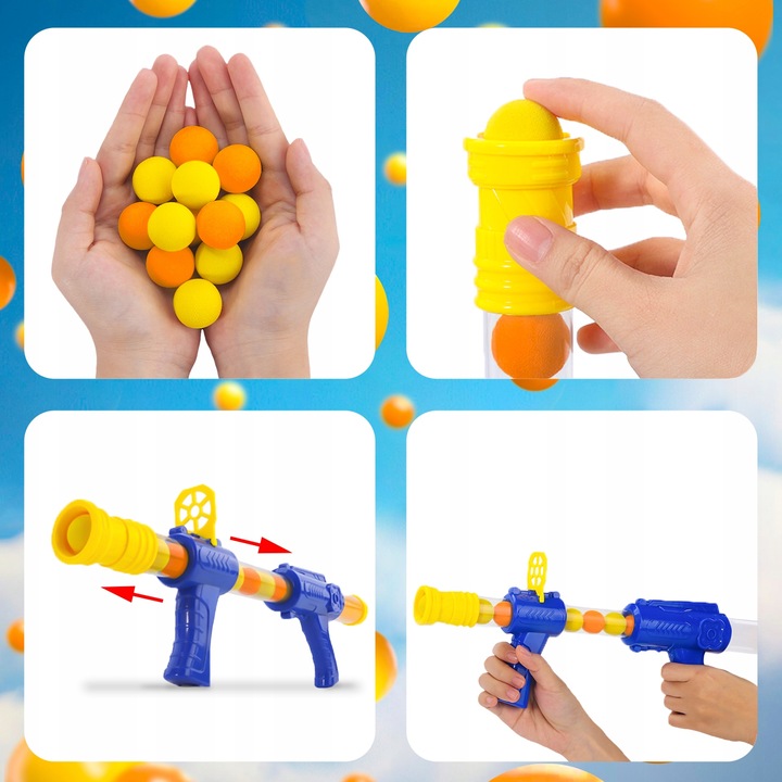 GŁODNA KACZKA STRZELANIE DO CELU PISTOLET ZABAWKOWY 2X GRA ZRĘCZNOŚCIOWA