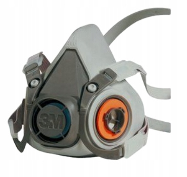 PÓŁMASKA MASKA PRZECIWPYŁOWA KOMPLETNA Z FILTRA P3