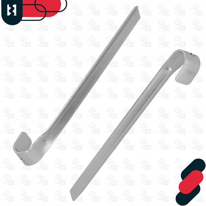 ZESTAW 4X KOTWA KOTWY WBIJANE SZPILKI ŚLEDŹ DO TRAMPOLINY OCYNKOWANE 430 MM