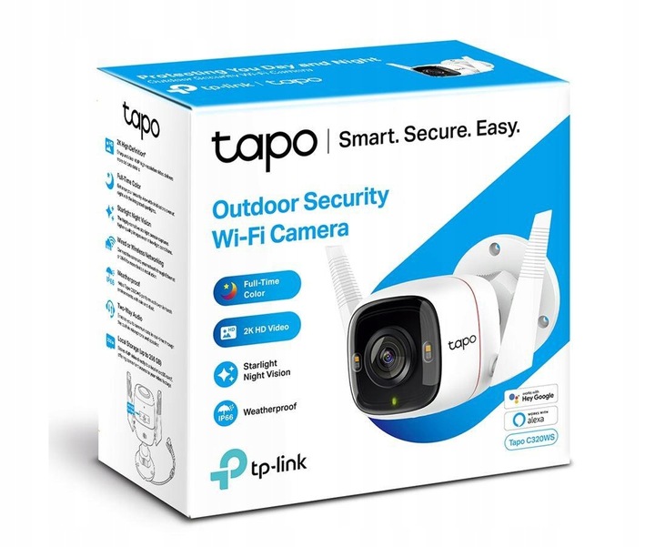 Kamera Wi-Fi do monitoringu zewnętrznego Tapo C320