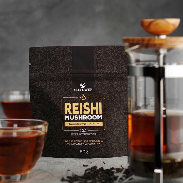 Reishi Ganoderma lucidum 50G SOLVE LABS Ekstrakt