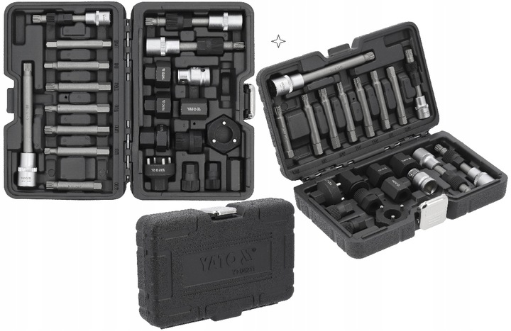 YATO ZESTAW KLUCZY DO ALTERNATORA 22CZ. YT-04211