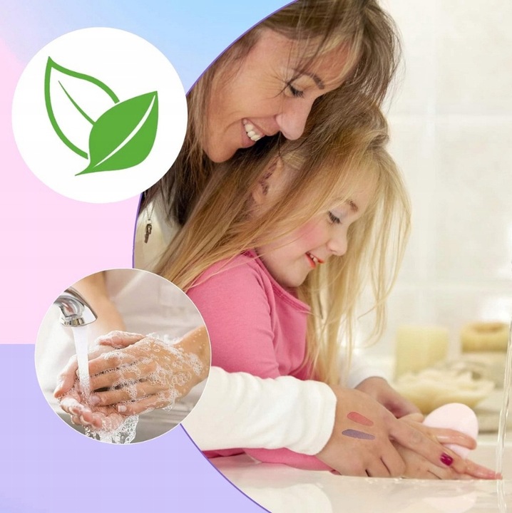 ZESTAW KUFEREK KOSMETYKÓW DO MAKIJAŻU I PAZNOKCI DLA DZIECI PREZENT