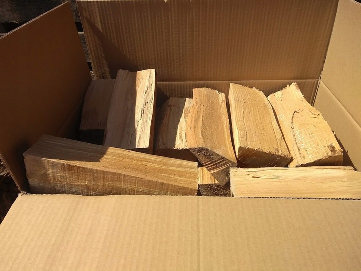 Drewno KOMINKOWE BUK idealne do wędzenia / grilla Okorowane ręcznie! 20 kg