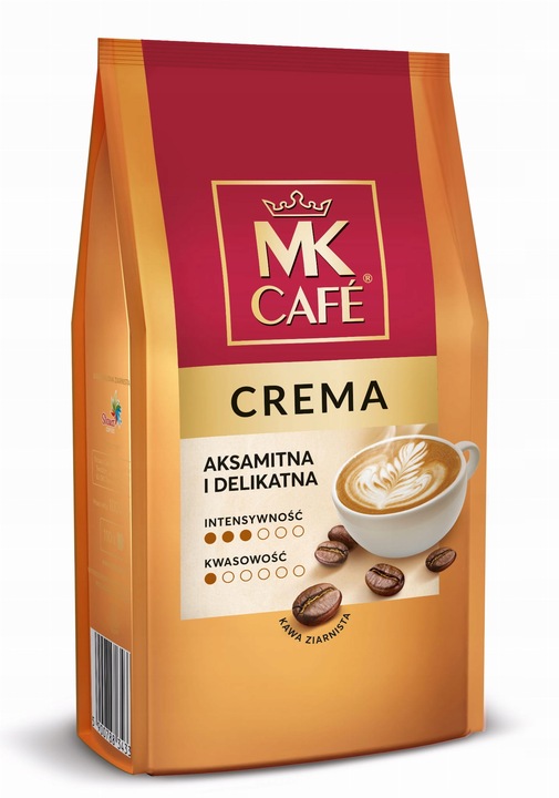 Kawa ziarnista MK CAFE CREMA 1 kg