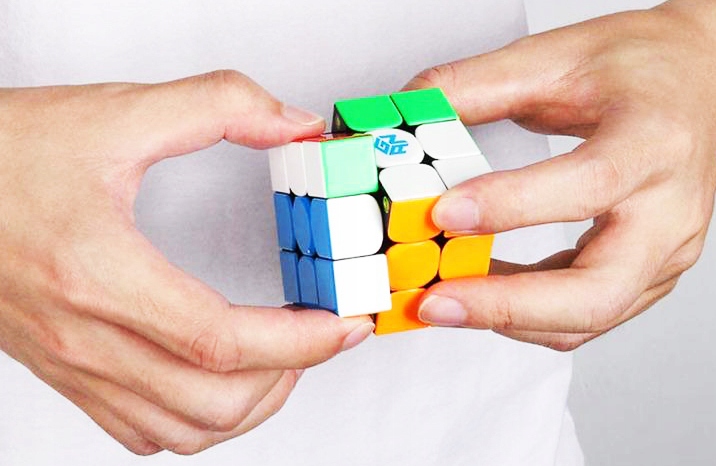 ZESTAW ORYGINALNA PROFESJONALNA KOSTKA 3x3x3 GAN 356M KOSTKA 3x3 SPEED CUBE