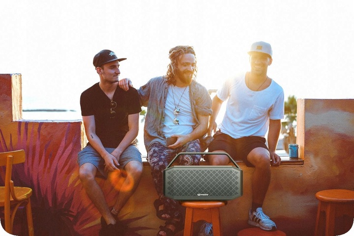 GŁOŚNIK BEZPRZEWODOWY BLUETOOTH IPX6 DUŻA MOC