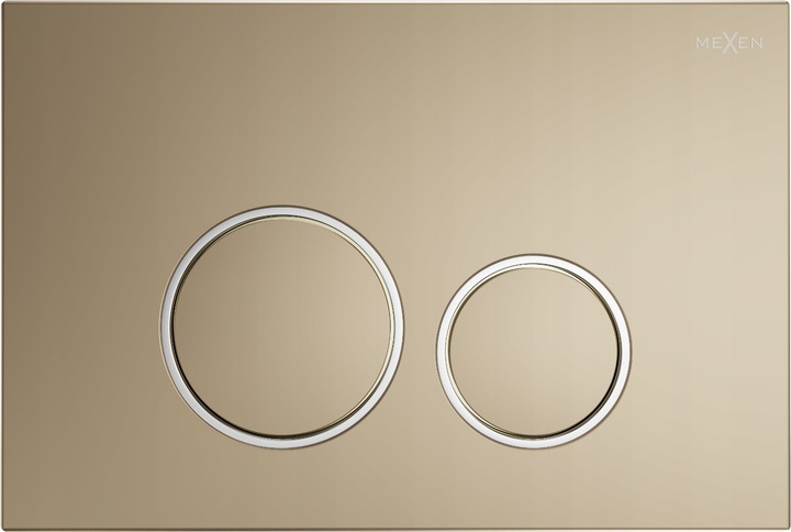 PRZYCISK WC NAPO 05 do GEBERIT UP100 GOLD ZŁOTY SZAMPAŃSKI