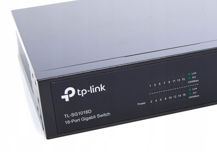 TP-LINK TL-SG1016D SWITCH 16 PORT GIGABIT DSK RACK
