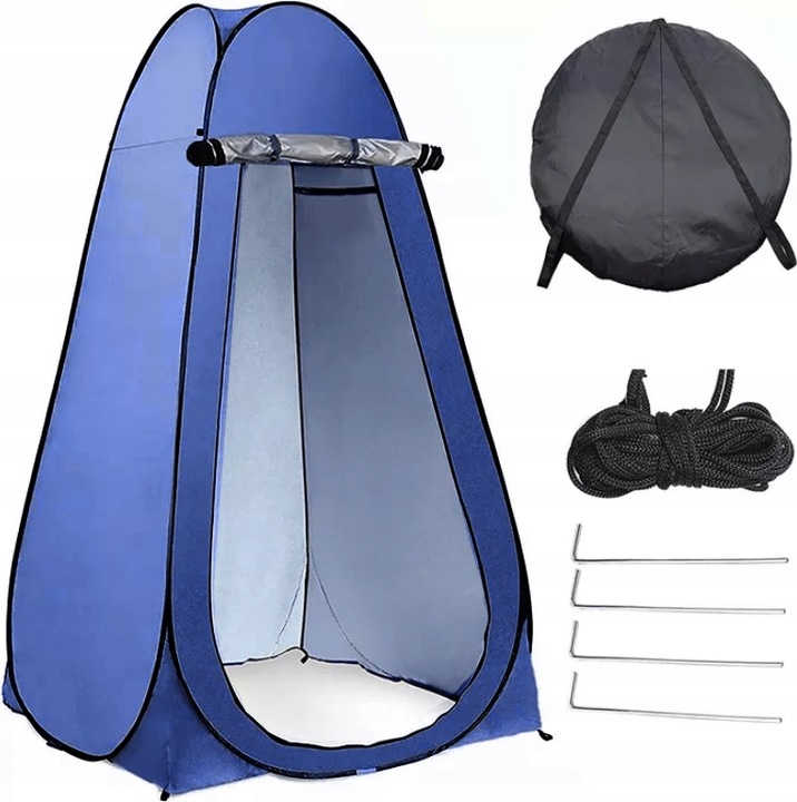 Namiot Przebieralnia na Prysznic Toaleta WC Przenośna Plażowy Kempingowy