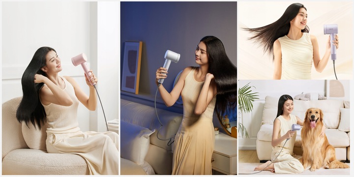 Mocna Suszarka do Włosów COSHARE EssenceRing SuperFlowSE Jonizacja 1300W