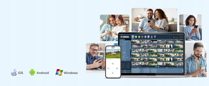 KAMERA ZEWNĘTRZNA IP Z KARTĄ SIM 3G 4G LTE GSM PTZ PODWÓJNY OBIEKTYW 6×ZOOM