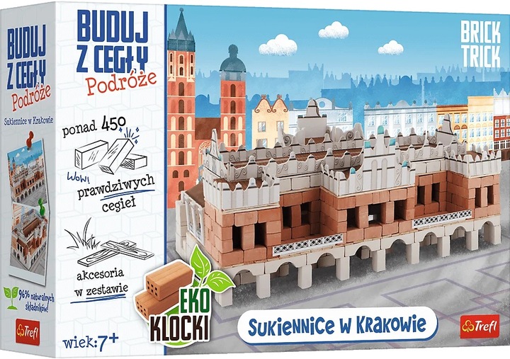 BRICK TRICK SUKIENNICE BUDUJ Z CEGŁY 450 ELEMENTÓW