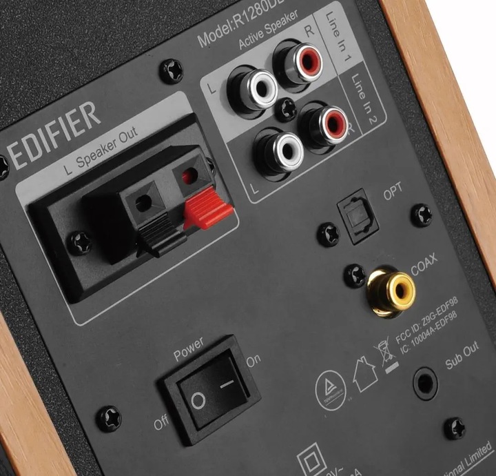 Głośniki EDIFIER R1280DB Brązowy