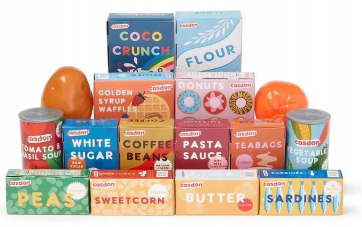 WÓZEK SKLEPOWY NA ZAKUPY DLA DZIECI KOSZYK AKCESORIA 50 CM CASDON