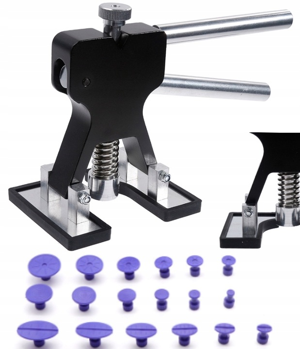 ZESTAW PDR PULLER DO USUWANIA WYCIĄGANIA WGNIECEŃ WGNIOTEK KAROSERII HIT !