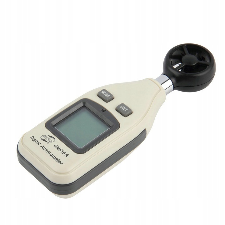 ANEMOMETR WIATROMIERZ MIERNIK WIATRU TEMPERATURY POMIAR PRĘDKOŚCI POWIETRZA