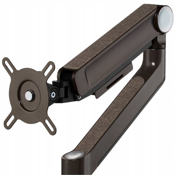 Uchwyt do monitora 17-32' wbudowane porty USB 3.0 system ukrywania kabli