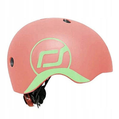 SCOOTANDRIDE Kask XXS-S dla dzieci 1-5 lat Peach