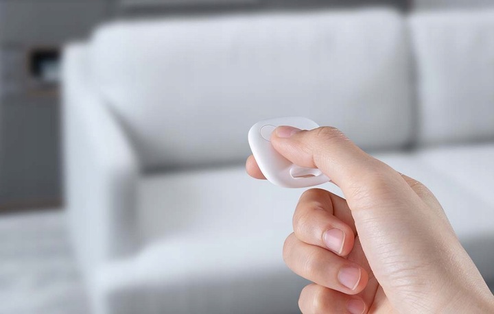 BASEUS BRELOK ZAWIESZKA LOKALIZATOR BLUETOOTH ZE SMYCZĄ DO KLUCZY 240MAH 3V