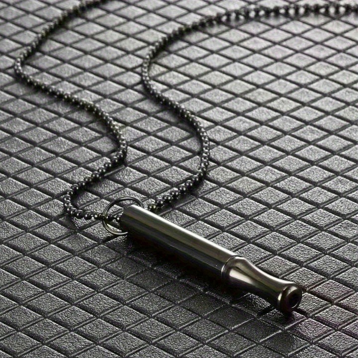 Naszyjnik Do Rzucania Palenia Oddechowy Cichy Nie Gwizda STAL NIERDZEWNA