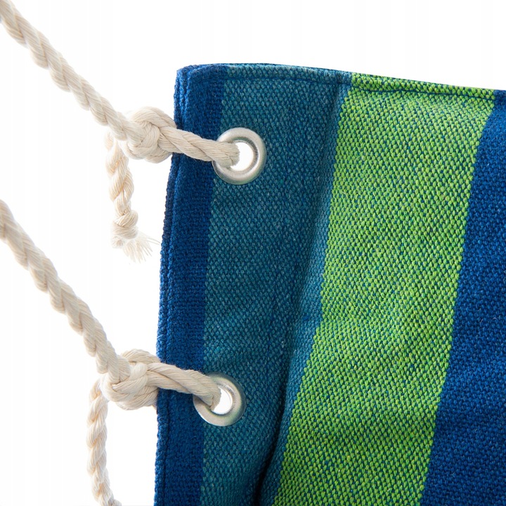 DUŻY FOTEL WISZĄCY HAMAK BRAZYLIJSKI HUŚTAWKA DO DOMU OGRODU + PODŁOKIETNIK