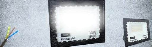 HALOGEN LED 30W REFLEKTOR NAŚWIETLACZ ZEWNĘTRZNY ROBOCZY MOCNY 2700lm IP66