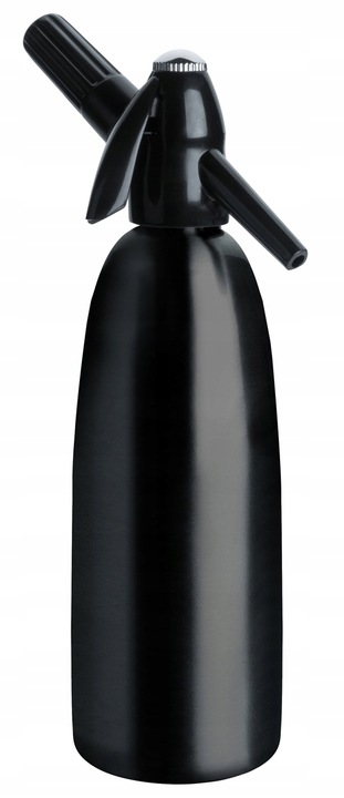 CZARNY SATURATOR DO WODY GAZOWANEJ SYFON DO WODY SODOWEJ +10 naboi