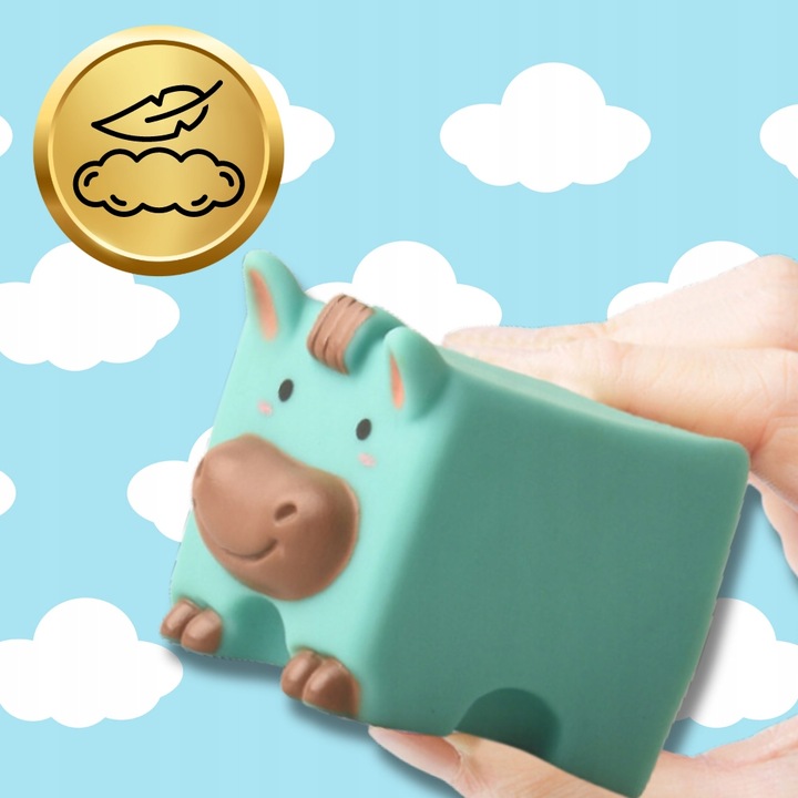 Miękkie kreatywne klocki sensoryczne dla niemowląt dzieci funkcja gryzaka