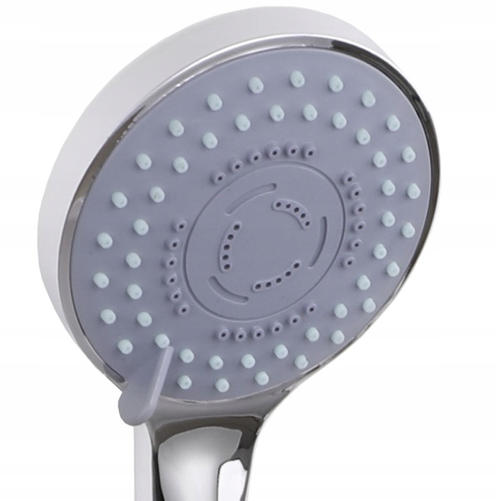 Bateria wannowa ścienna z prysznicem i wężem chrom srebrna kran YOKA HOME