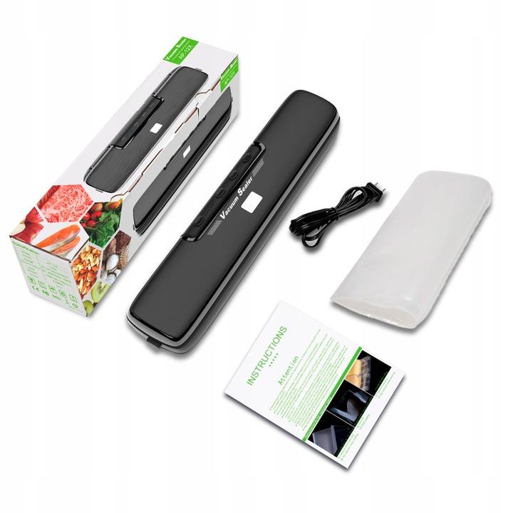 ZGRZEWARKA DO ŻYWNOŚCI PRÓŻNIOWA SPOŻYWCZA + 10 WORKÓW