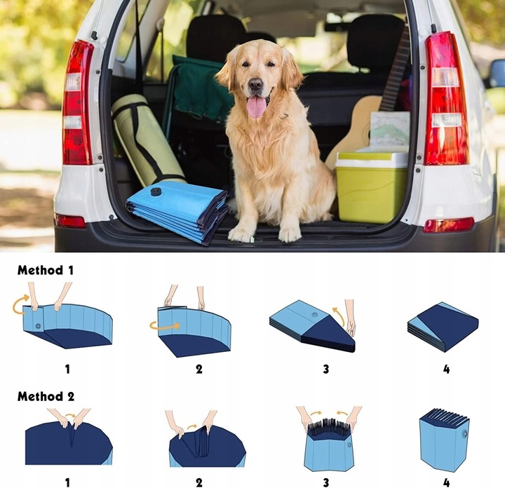 BASEN BRODZIK DLA PSA ZWIERZĄT NA LATO 80 x 30 cm