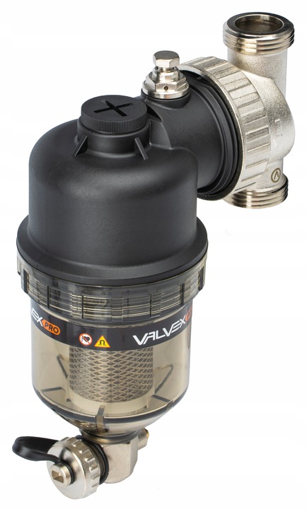 FILTR MAGNETYCZNY SEPARATOR ZANIECZYSZCZEŃ ODMULNIK INSTALACJI C.O 1" DN25