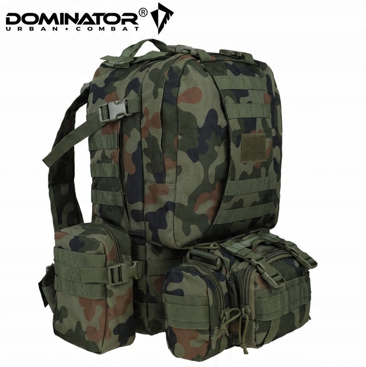 PLECAK WOJSKOWY TAKTYCZNY DOMINATOR SUPERPACK 50L MILITARNY MORO PL wz.93