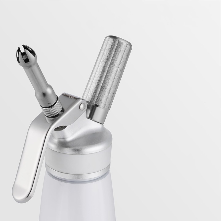 SYFON DO BITEJ ŚMIETANY 500 ML DOZOWNIK DO ŚMIETANY PISTOLET DO ŚMIETANY