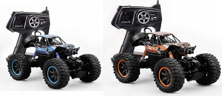 SAMOCHÓD ZDALNIE STEROWANY TERENOWY NAPĘD 4x4 AUTO PILOT RC DUŻY OFF ROAD